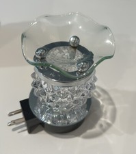 Luz noturna de vidro e óleo de aço inoxidável plug-in aroma  comprar usado  Enviando para Brazil