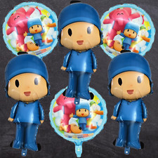6 balões Pocoyo festa aniversário suprimentos decoração tema feliz ideia presente brinquedo comprar usado  Enviando para Brazil