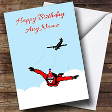 Skydiving personalised birthda for sale  UK
