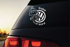 Sticker autocollant bébé d'occasion  Vieille-Église