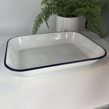 Vintage large enamel for sale  CLECKHEATON