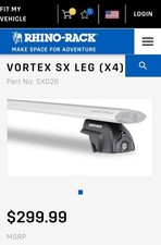 Rhino rack sx026 for sale  Conifer