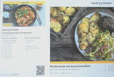 Rezeptkarten marley spoon gebraucht kaufen  Schutterwald