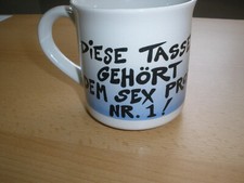 Witzige kaffeetasse pott gebraucht kaufen  Mohlsdorf-Teichwolframsdorf