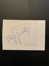 Autografo attore ugo usato  Medolla