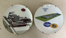 Placas comemorativas vintage Cooper Tire Co. 1914-1919 & Texarkana Plant 1964, usado comprar usado  Enviando para Brazil