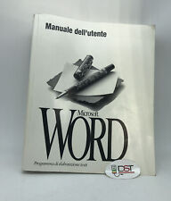 manuale utente microsoft word usato manuale utente microsoft word usato Ancona