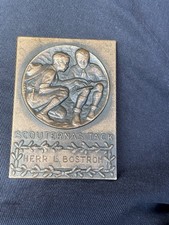 Médaille plaque bronze usato  Spedire a Italy