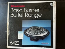 Toastmaster basic burner for sale  Flushing