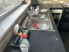 Black kitchen work for sale  BURY