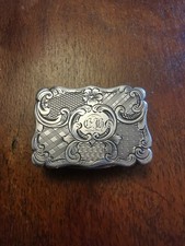 Victorian silver vinaigrette for sale  NEWARK