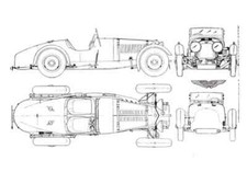 Photo blueprint aston for sale  UK