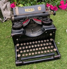 Royal model typewriter for sale  KINGSTON UPON THAMES
