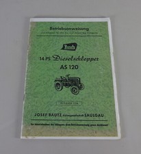 Betriebsanleitung bautz diesel gebraucht kaufen  Jever