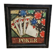 Poker night print for sale  Saint Paul