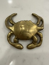 Vtg brass crab for sale  Madison