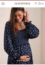 Seraphine navy polka for sale  CANTERBURY