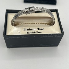 Boxed platinum tone for sale  Hornbeck