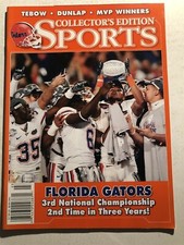 Usado, 2009 Edição de Colecionador FLORIDA GATORS Tim TEBOW Newsstand BCS CHAMPS 65 páginas comprar usado  Enviando para Brazil