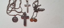 Vintage silver crucifix for sale  MONTGOMERY