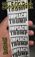 "IMPEACH TRUMP" 25-500Pacote a granel adesivos políticos anti decalques etiquetas don comprar usado  Enviando para Brazil