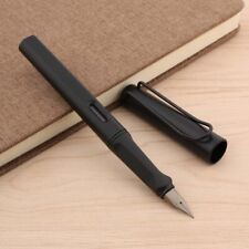 Lujo Negro Mate Titanio Negro Pluma Fuente Firma Suministros Esmerilados segunda mano  Embacar hacia Mexico