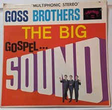 Usado, The Goss Brothers The Big Gospel Sound 33 RPM Vinyl Gospel Album LP Record comprar usado  Enviando para Brazil