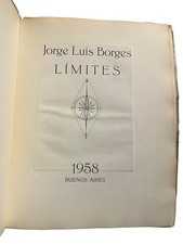 Jorge Luis Borges Leopoldo Presas Limites 1958 1a ed Limitada Raro Nominativo comprar usado  Enviando para Brazil