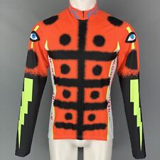 Camiseta de náilon gráfica laranja WALTER VAN BEIRENDONCK SS22 tamanho L, usado comprar usado  Enviando para Brazil