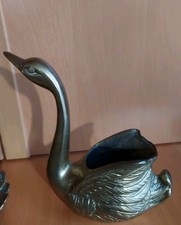 Messing schwan jardiniere gebraucht kaufen  Ahnatal