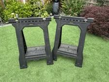 Trestles portable folding for sale  SKELMERSDALE