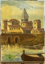 Quadro olio tela usato  Roma