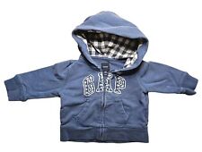 Original GAP Baby Kapuzen Sweat Jacke Größe 12-18M 80 86 Blau comprar usado  Enviando para Brazil