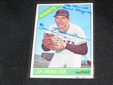 Len gabrielson giants d'occasion  Expédié en France