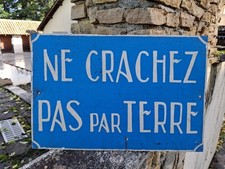 Ancienne plaque tôle d'occasion Ancienne plaque tôle d'occasion  Randan