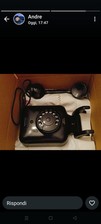 Telefono vintage nero usato  Sangiano