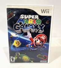 SUPER MARIO GALAXY A COSMIC ADVENTURE NINTENDO WII COMPLETO COM MANUAL E FOLHETOS comprar usado  Enviando para Brazil