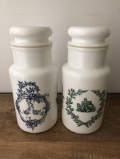 Vintage jars apothecary d'occasion  Expédié en Belgium