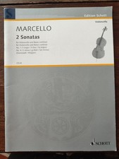 Benedetto marcello sonate usato  Trappeto