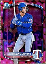 2025 Bowman Chrome Prospects PAULINO SANTANA - Pacote de lanche chiclete SSP comprar usado  Enviando para Brazil