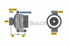 Bosch reman alternator for sale  SHEFFIELD