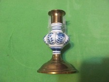 Vintage candlestick blue for sale  Sergeant Bluff