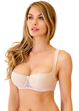 Sutiã sexy plus size balconette ROSME renda lingerie GRANDE preto bege branco, usado comprar usado  Enviando para Brazil
