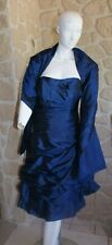 Robe cocktail bleue d'occasion  Courville-sur-Eure