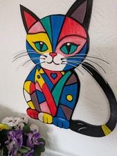 Handarbeit katze holz gebraucht kaufen  Eschweiler