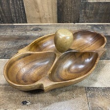 Carved wood bowl for sale  San Antonio