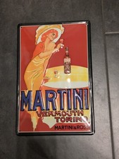 Martini blechschild 20cmx30cm gebraucht kaufen  Bassum