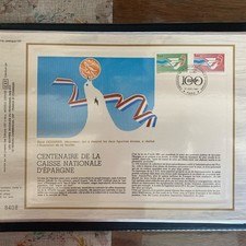 Feuillet cef 599 d'occasion  Saint-Genis-Pouilly