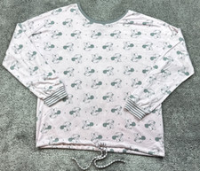 Camisa Disney Minnie Mouse Feminina Grande Rosa Cinza Padrão Minnie Manga Longa, usado comprar usado  Enviando para Brazil