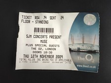Muse resistance tour for sale  SOUTHAMPTON